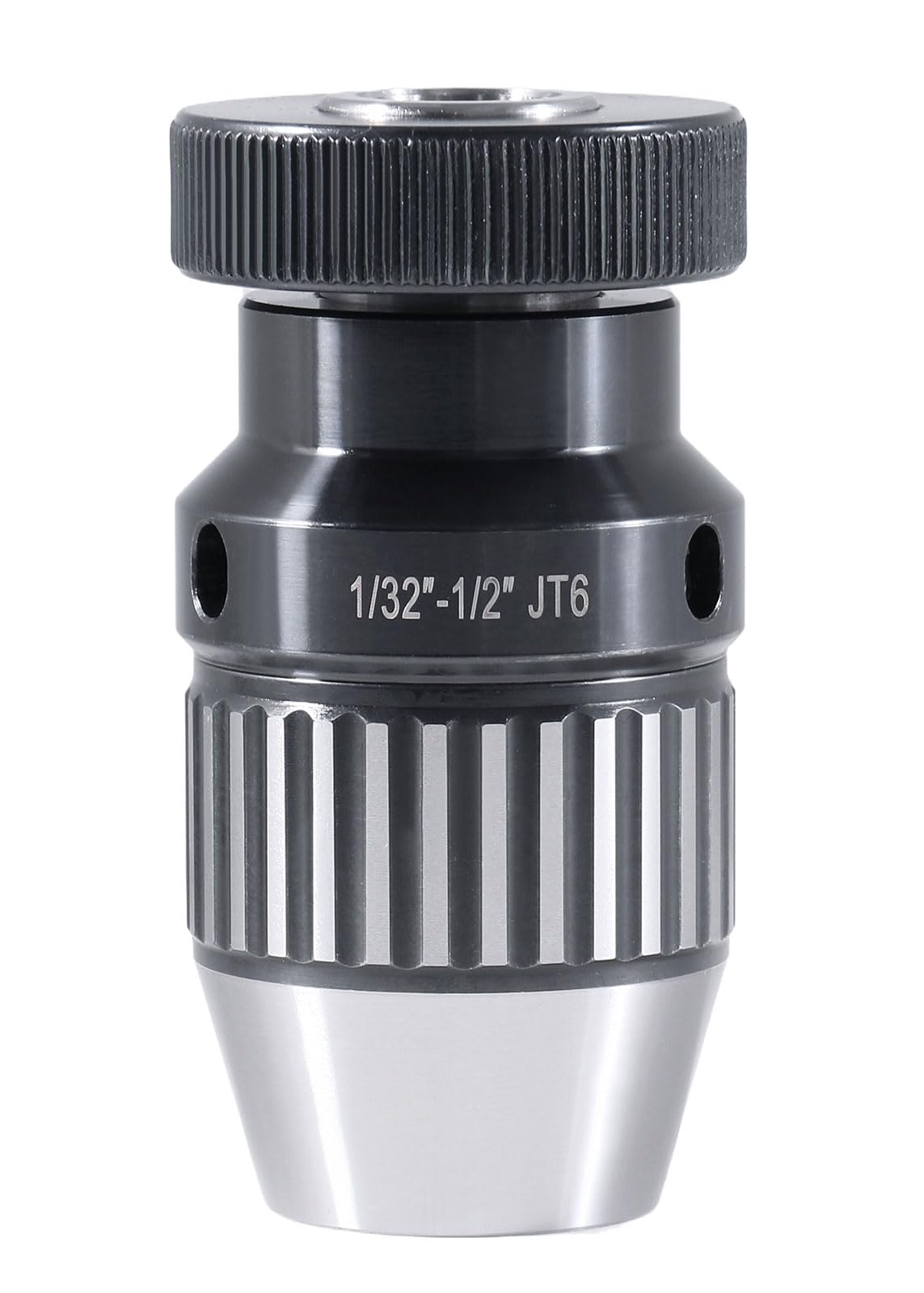 Accusize Industrial Tools 1/32-1/2'', 6Jt Precision Keyless Drill CHucks, 0222-0876