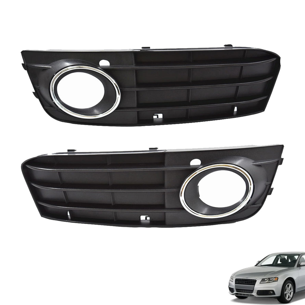 munirater 2Pack Fog Light cover Replacement for A4 B8 A4L Edition 2009-2012