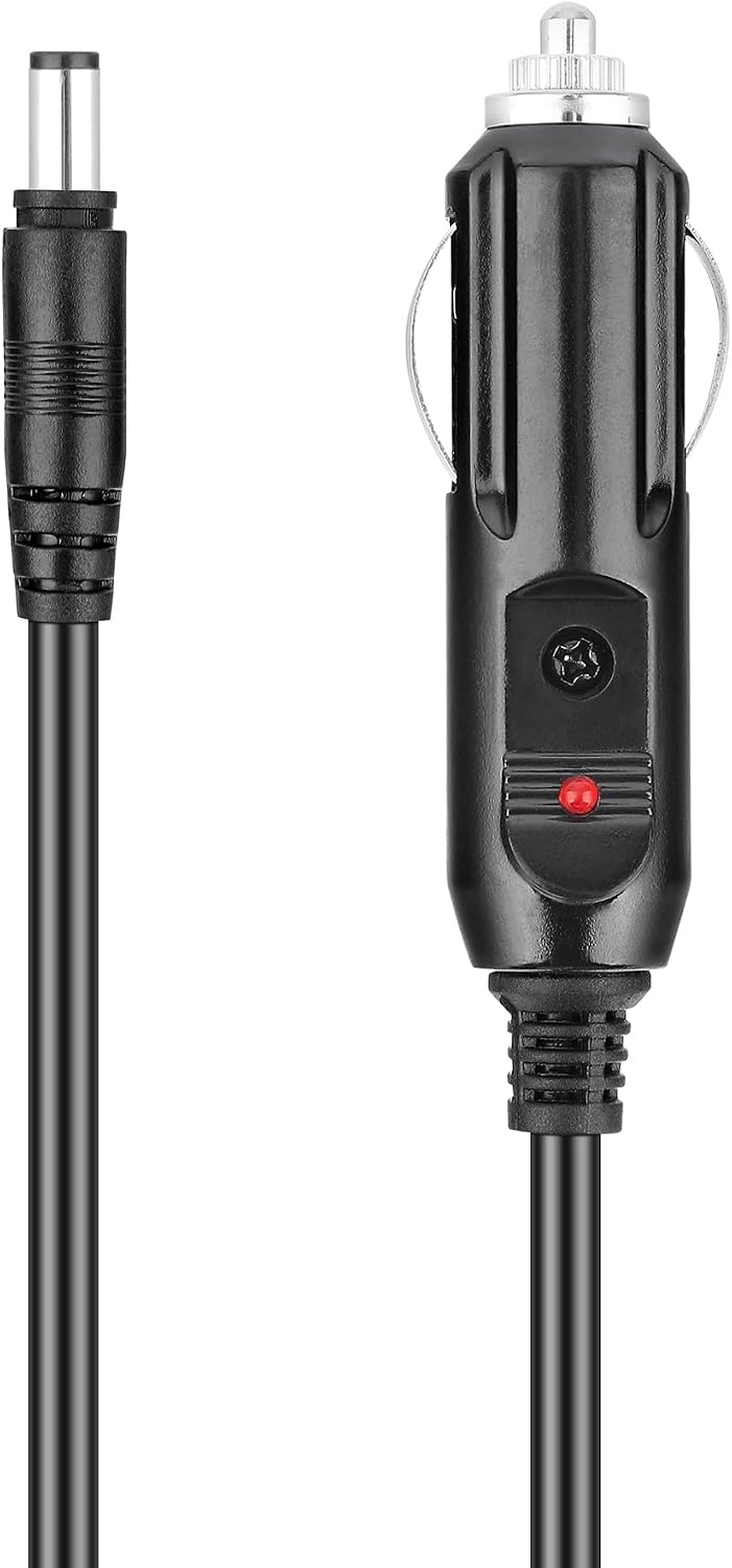 Car 12V DC Adapter Compatible with Portable Oxygen O2 Mobile O 2 02 Concentrator Generator Invacare POC1-140 12Volt 12VDC DC12V Auto Plug Power Supply Cord Battery Charger