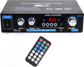 AK35 Stereo Amplifier Home Audio Bluetooth 5.0 Max 200W 2.0 Channel Mini Amplifier Stereo Receivers for Car, Home