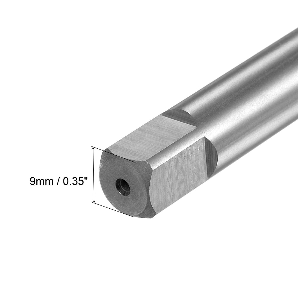 uxcell Metric Thread Tap M14 x 1.5 H2 130mm Straight Flute Screw Thread Milling Machine Taps Threading Tapping Repair Tool
