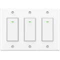Smart Switch WiFi Light Switch 3 Gang Compatible with Alexa Google Home | 2.4GHz WiFi Switch