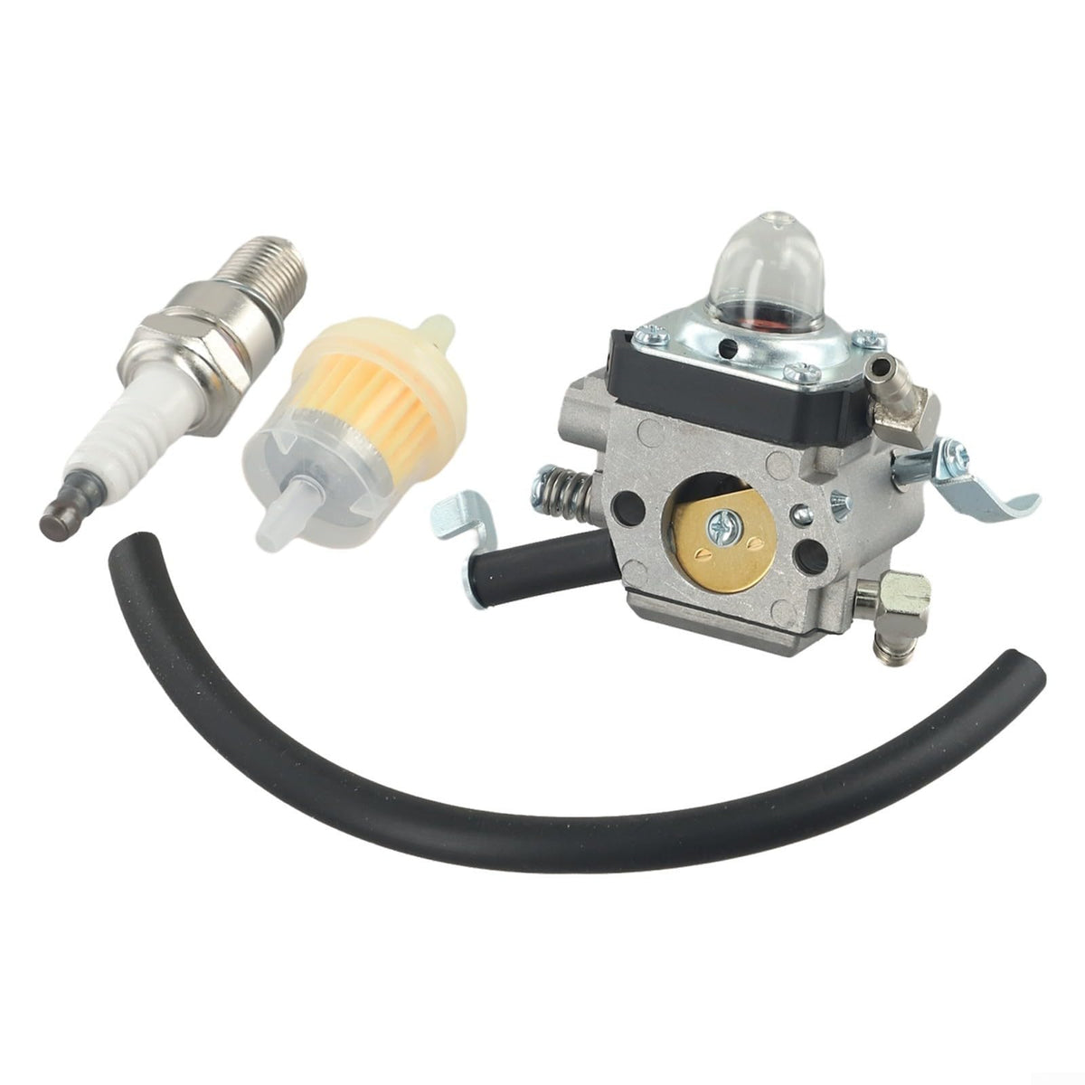 Carburetor Kit for Wacker BS50-2 BS60-2 BS70-2i for HDA 242 252 Concrete Saws with Fuel Line Gasket Spark Filter Replacement Parts