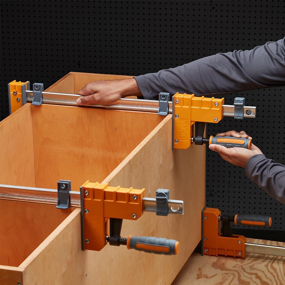 31" Parallel Clamp Set, 2 Pack of Woodworking Clamps with Rock-Solid, Even Pressure, 571131T
