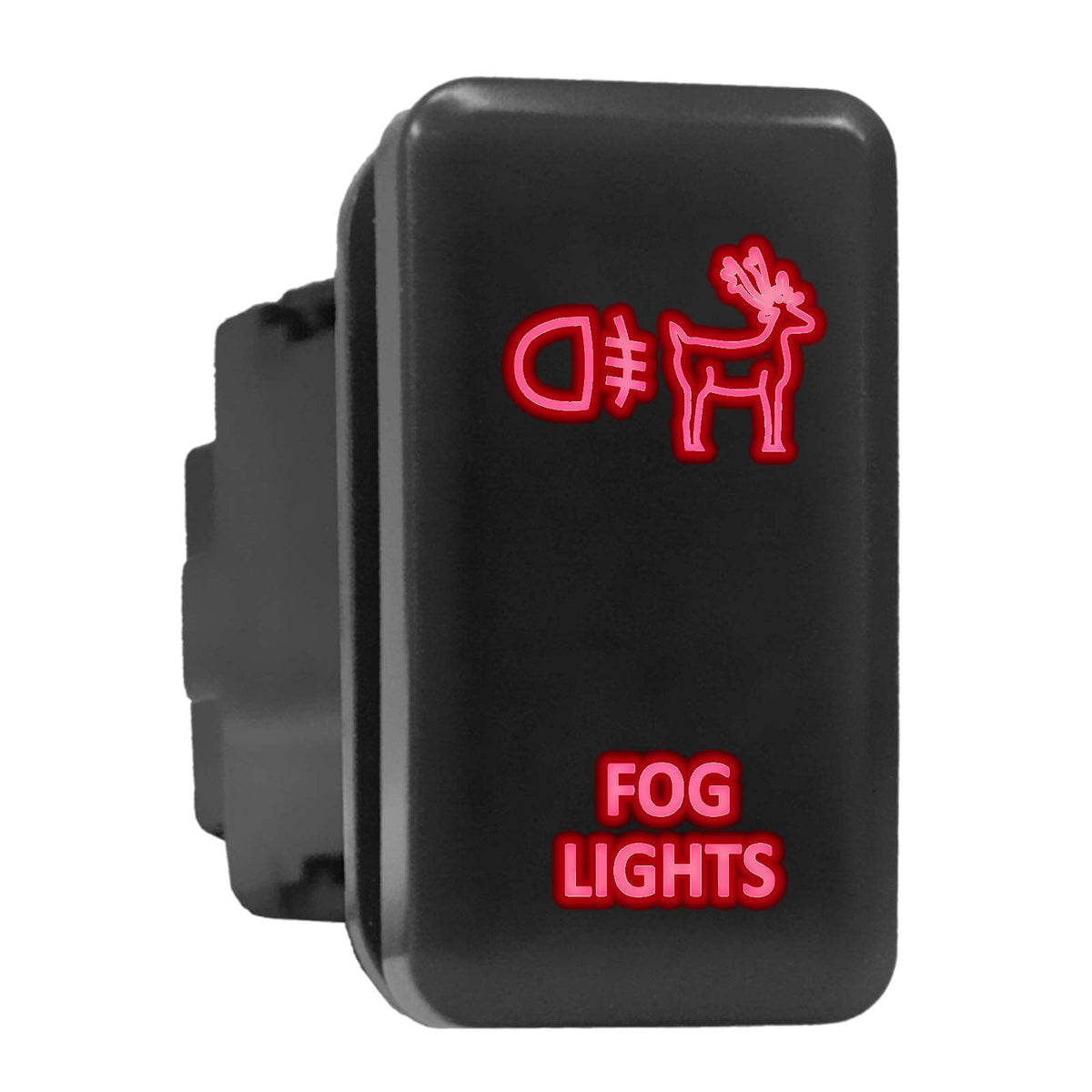 Fog Lights Symbol Older Model Push Button Compatible with Toyota (/ Surface Size 1.54 x 0.83 inches)