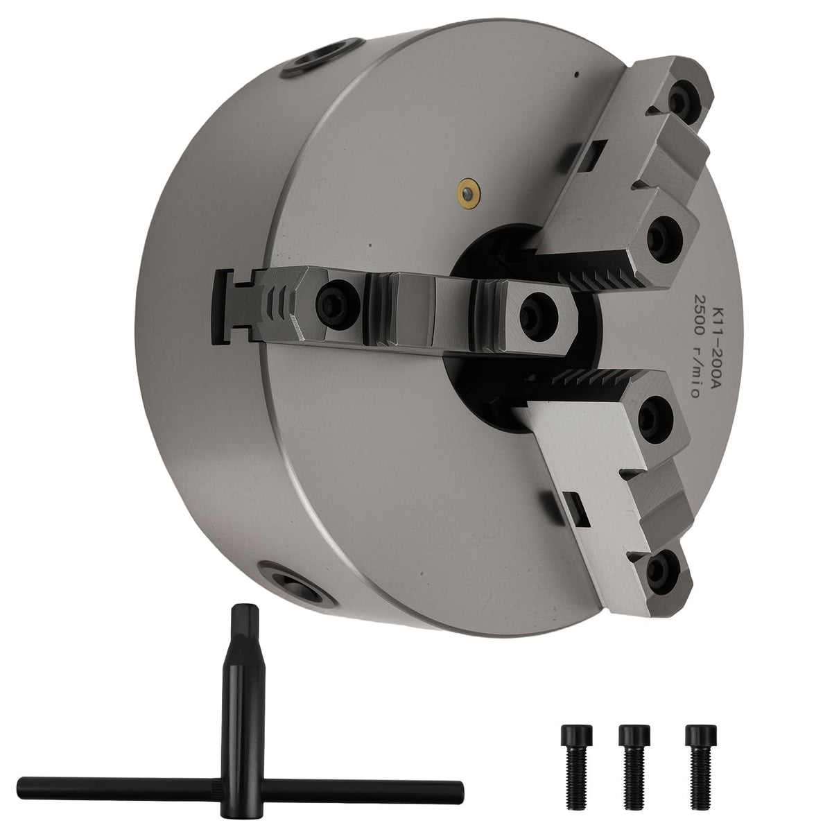 maXpeedingrods 3-Jaw Lathe Chuck 8" Self-Centering Lathe Chuck