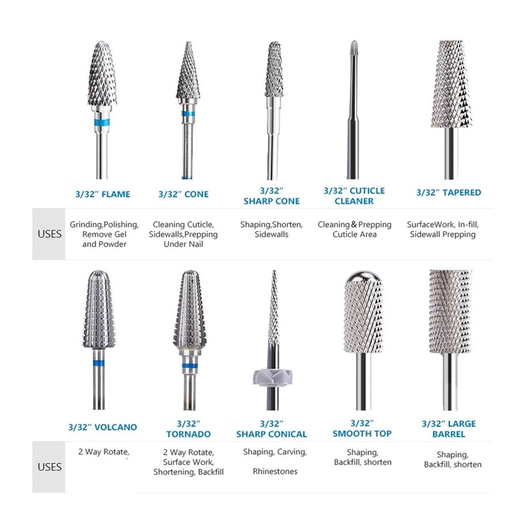 ZLWei Carbide Multi-Function Tungsten Carbide Nail milling Drill bits