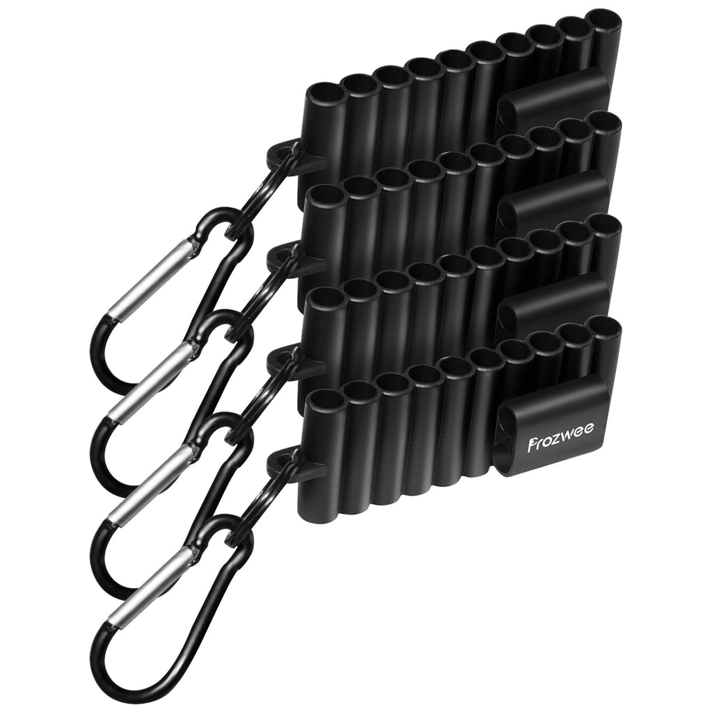 Prozwee 4PCS 22-Slots Screwdriver Bit Holder,Hex Drill Bit Storage Holder