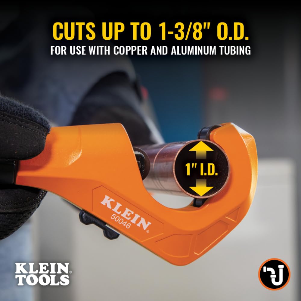 Klein Tools 50046 Constant Swing Tubing Cutter for Copper and Aluminum