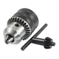 uxcell A13030400ux0464 Key Type 1.5-13mm Capacity B16 Tapered Bore Drill Chuck