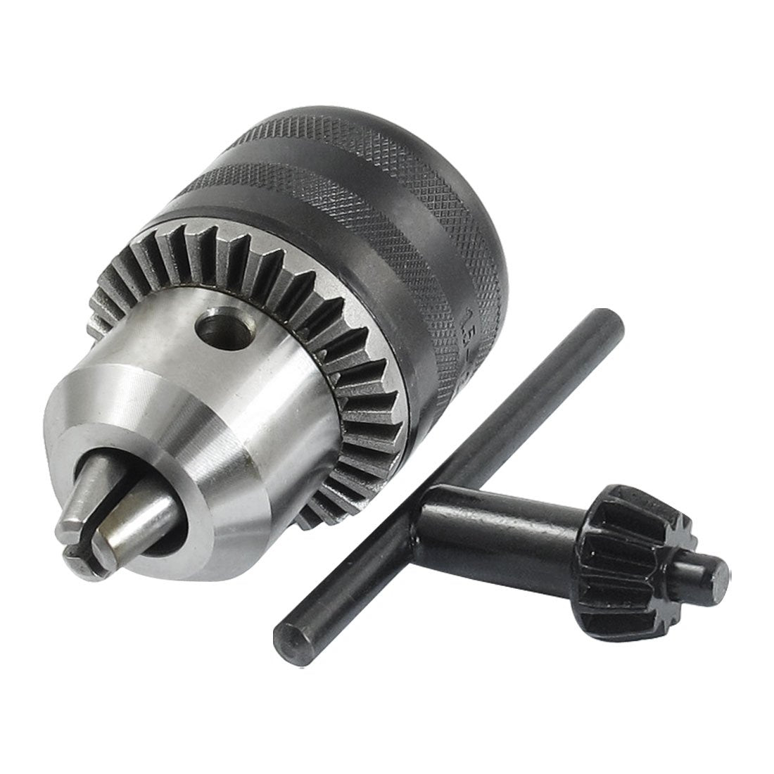 uxcell A13030400ux0464 Key Type 1.5-13mm Capacity B16 Tapered Bore Drill Chuck