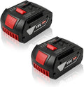 2-Pack 18V 8.0Ah Replacement Lithium-Ion Battery for Bosch 18V Power Tools