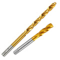 5/16"-18 UNC Spiral Flute Thread Tap and F Drill Bit Set for Metal