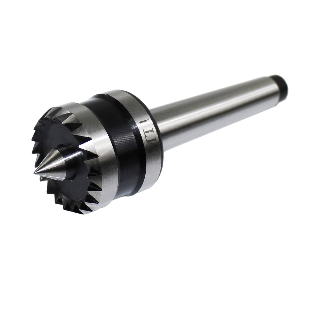 HFS(R) Lathe Live Center Woodworking Lathe Drive Center MT1 with 5/8-Inch Crown