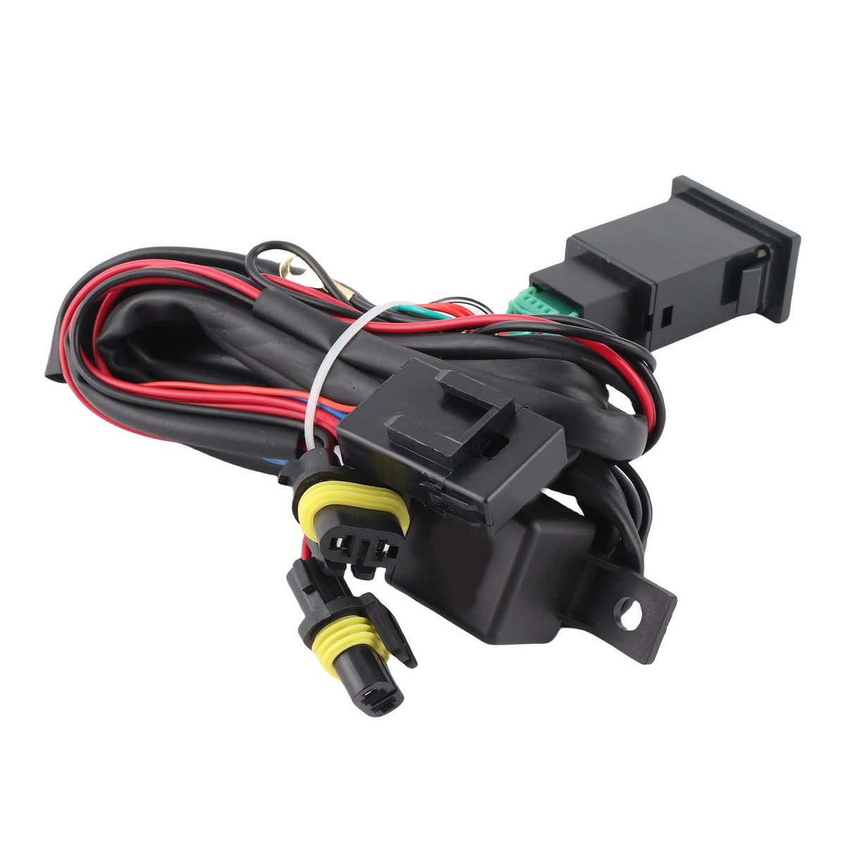 Universal Fog Light Wiring Harness Kit 12V 40A On/Off Switch