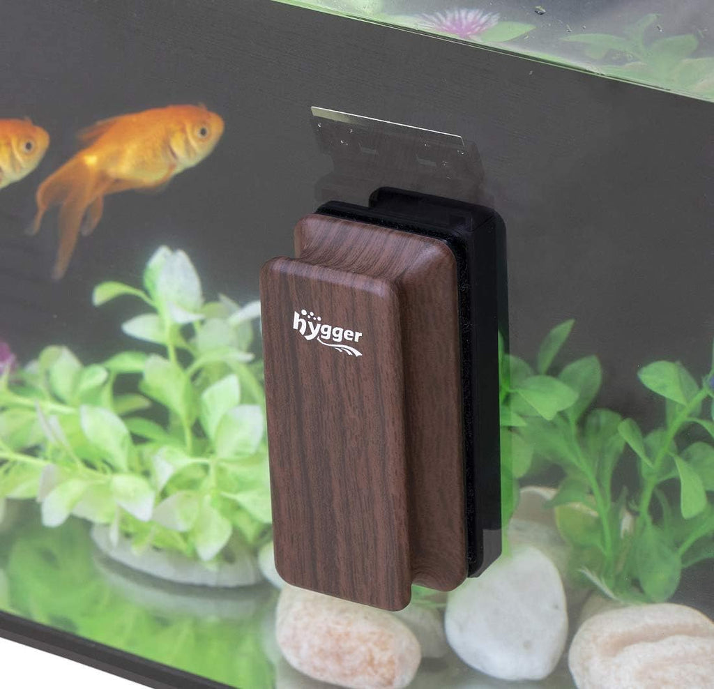 Aquarium Strong Magnetic Cleaner Algae Magnet Cleaning Tool with Scraper Floating Brush for Fish Glass Tank M