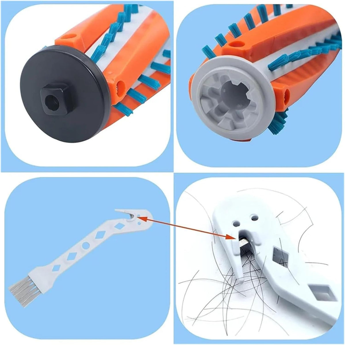 Brush Roller，Compatible For Black+Decker，BSV2020, BSV2020P, BSV2020G Powerseries Extreme Cordless Stick Vacuum Cleaner