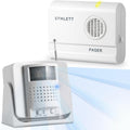 Wireless Bed Alarm with Motion Sensor and Caregiver Pager