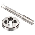 Workkyma M12x1.25 Tap and Die Set Metric M2 HSS Right Hand Threading Tool