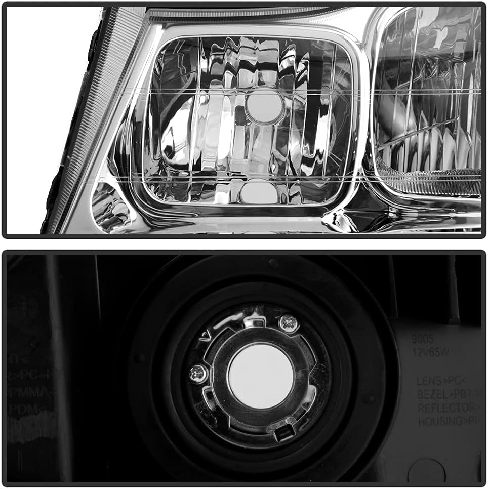 Compatible with 2006-2007 Saturn Vue Headlights Headlamps Replacement 06-07 Driver & Passenger Driver + Passenger Side