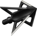 XL Vented 100/125 Grain Broadhead – 100% USA Made – One-Piece Solid Steel - Fixed Blade Broadhead for Compound Bow &