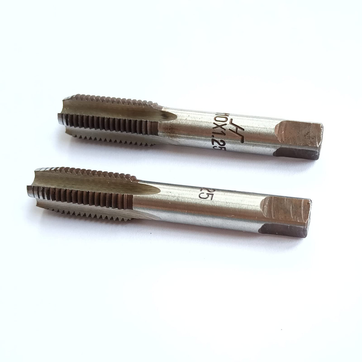 AtticZone M10 x 1.25 Metric Hand Thread Tap, Right Hand, Alloy Tool Steel