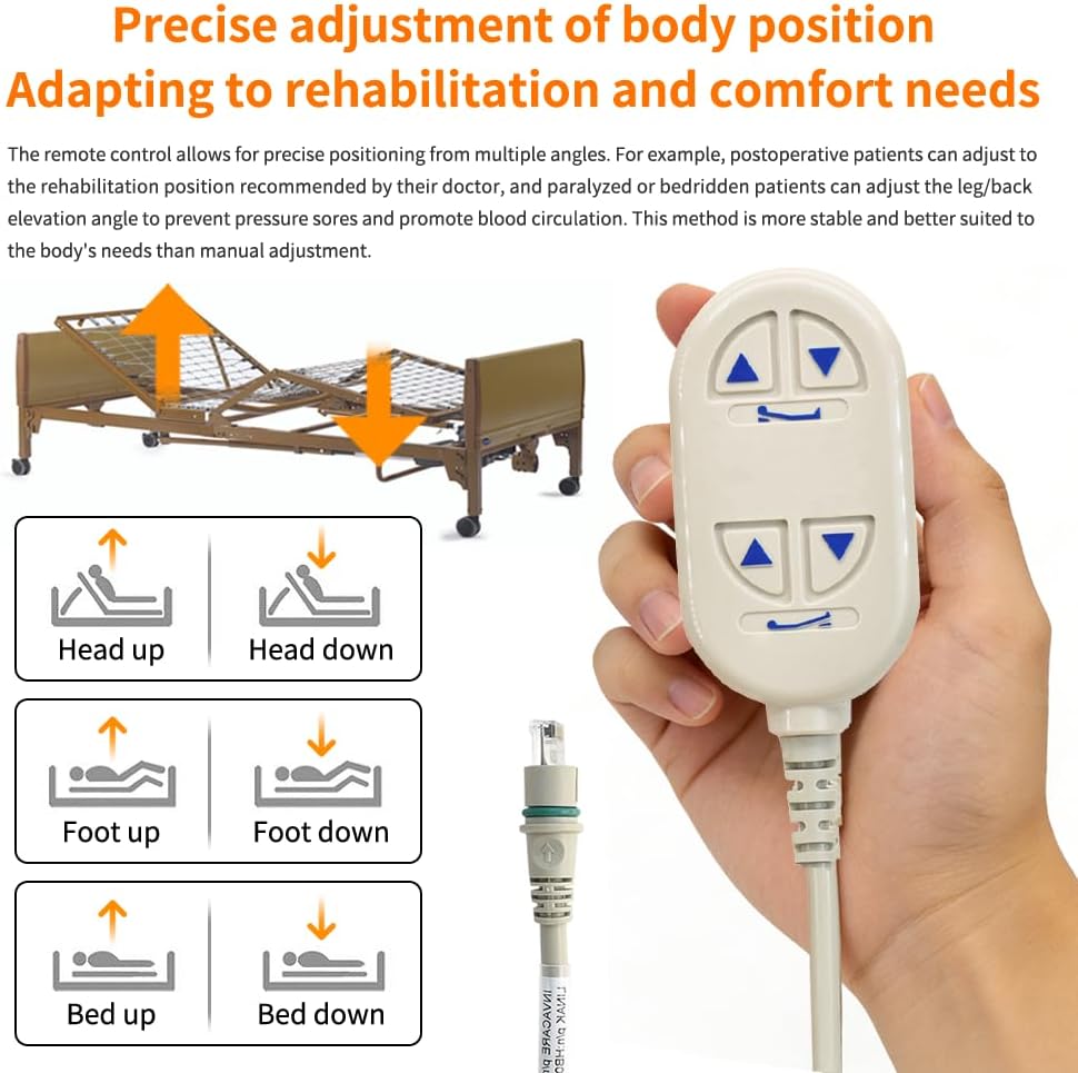 1115288 Bed Remote Control for Invacare 5310IVC Semi Electric Homecare Bed