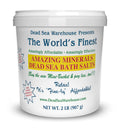 – 100% Dead Sea Mineral Bath Salts – Great for Soothing Muscles Aches, Relaxation, Alleviate Skin Issues - Unscented