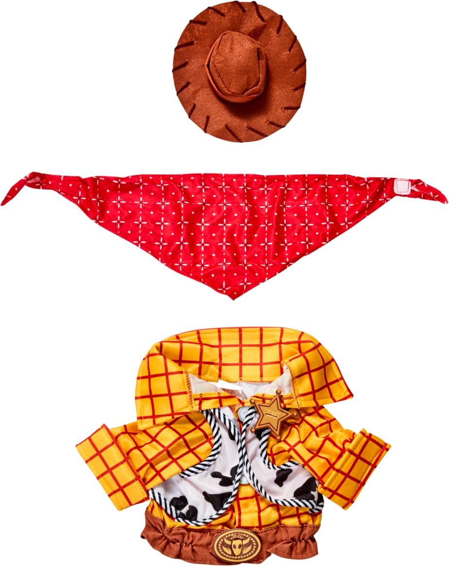 at Party City Toy Story: Woody Pet Costume for for Dogs or Cats, Large