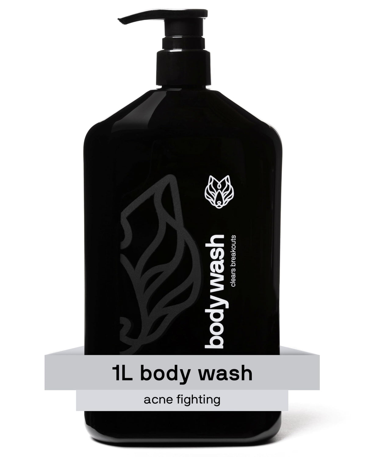 Salicylic Acid Body Wash for Men - Acne Face Wash, 1 Liter