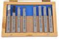 HHIP 2006-9024 5/16 X 3-1/8" 8 Piece High Speed Steel Lathe Turning Tool Set