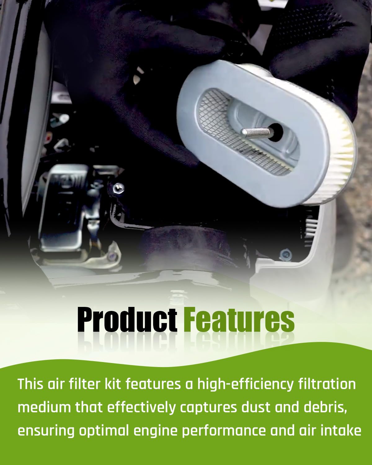 Air Filter Kit Fit for Mikasa MTX50 MTX60 MTX70 MTX80 MTX90
