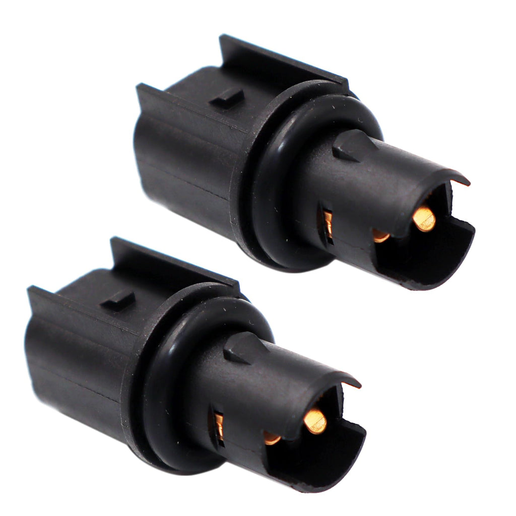 LIZAPUS 2PCS Side Marker Lights Lamps Socket Compatible with Dodge Charger