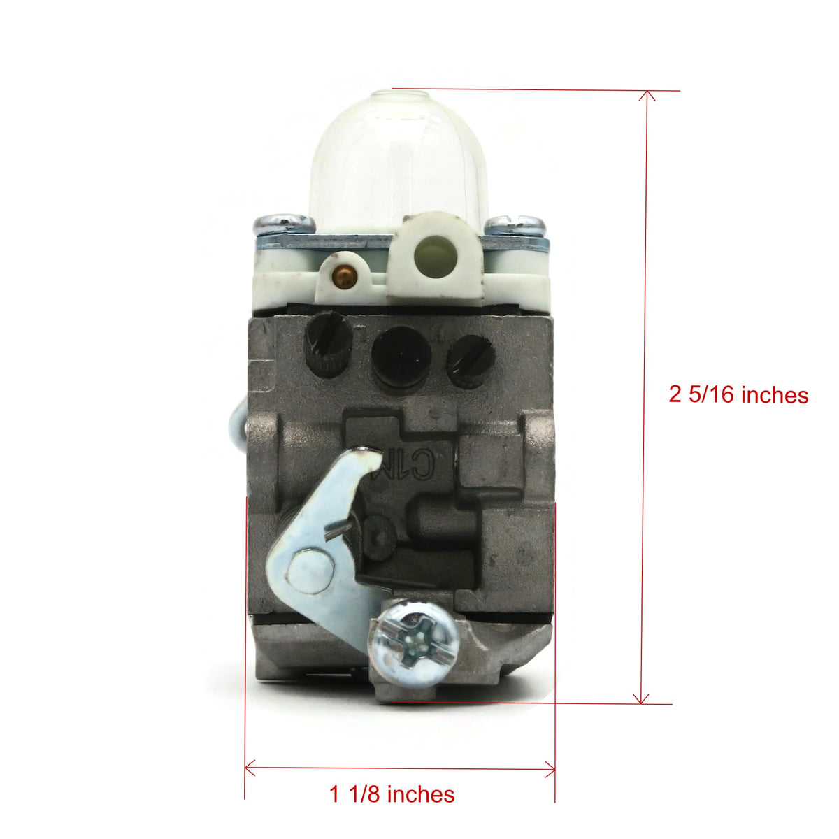 The ROP Shop Carburetor with Gaskets & Bulb for Zama C1M-K37, C1M-K37A, C1M-K37D, Z0111200680A