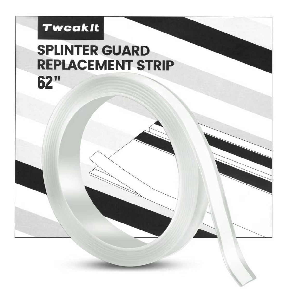 62" Splinter Guard Replacement Strip – Compatible with Festool Guide Rails