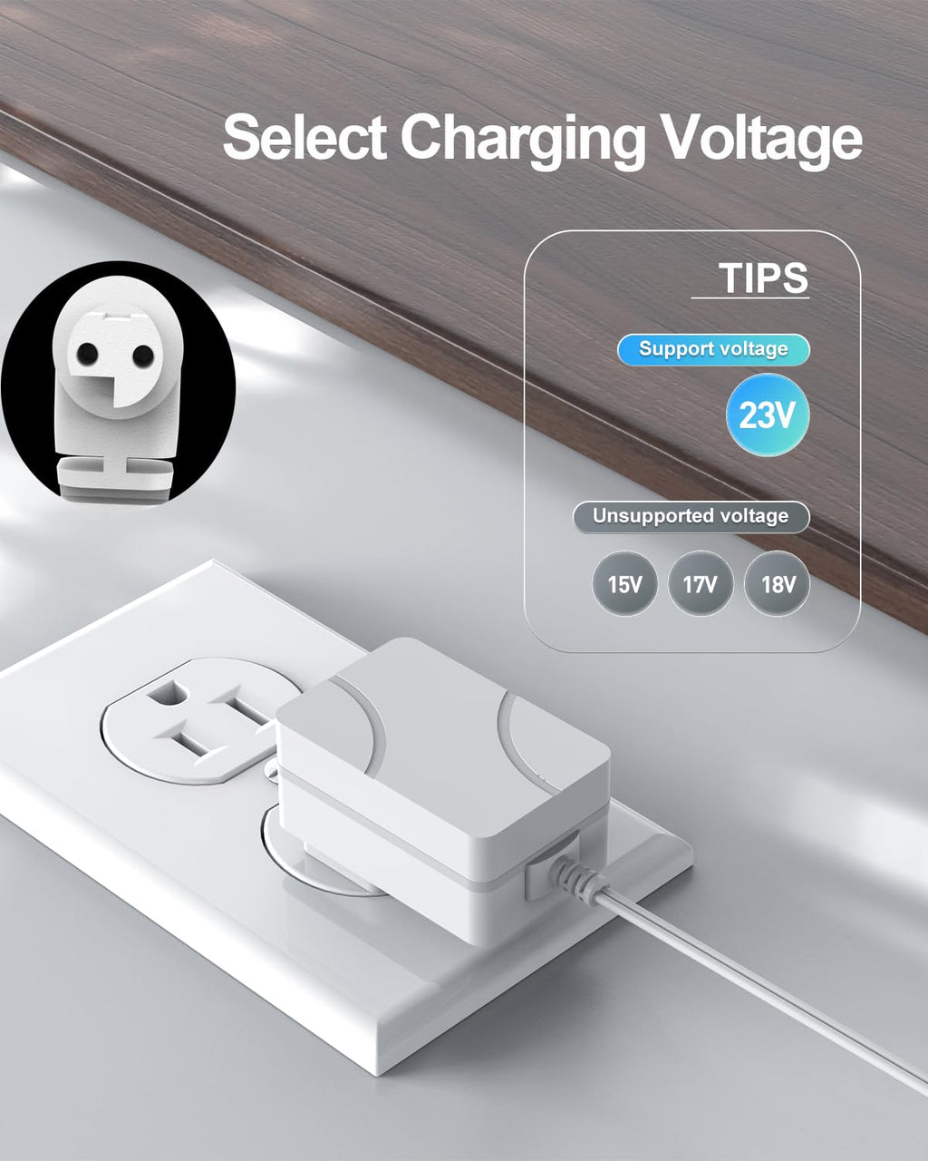 Dustbuster Charger Compatible with Black and Decker HHVK515J HHVK515JP07