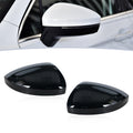 JESYMBX Rearview Side Mirror Cover Cap For VW Tiguan 2017-2020 Wing Door Rear-view Lid Turn Signal Black Left&Right
