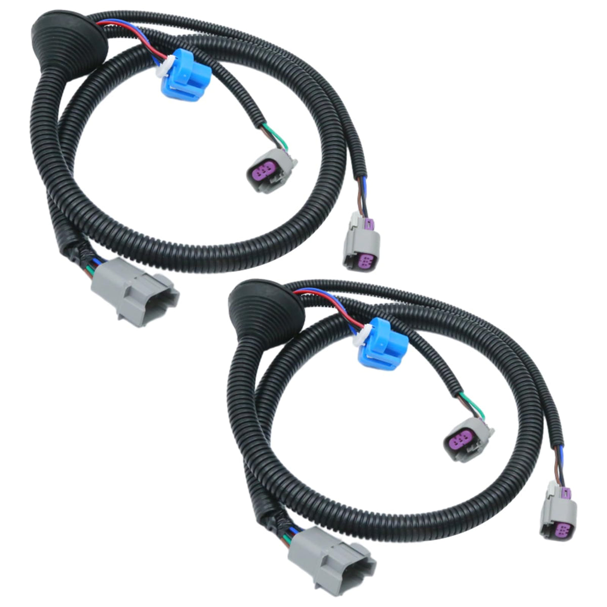 2 Pcs 61A3002-0474 1-34267 Headlight Wiring Harness, Replacement for Peterbilt 382 2007-2018 384 2007-2014 386 2005-2015 387 1999-2010
