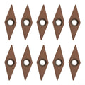 VCMT160404 Carbide Inserts 10pcs Gold Coated