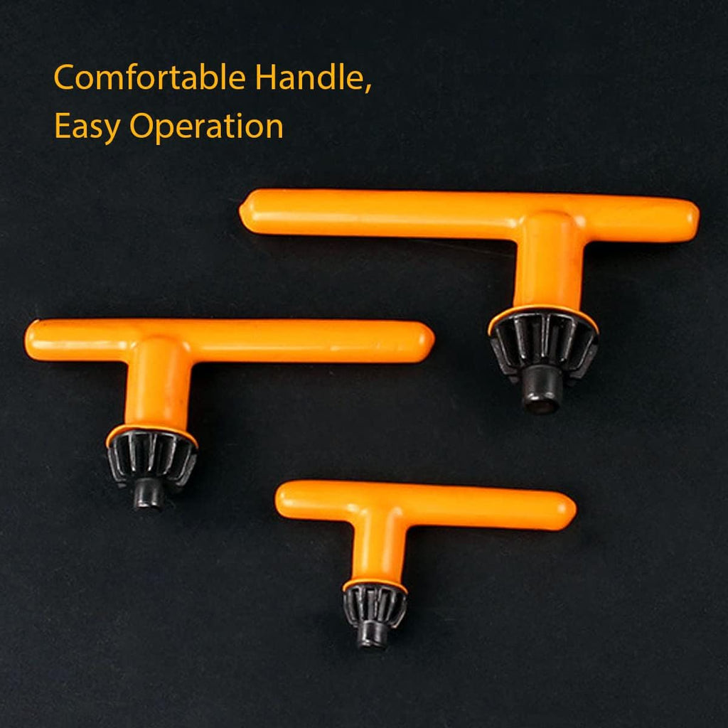 Replacement Drill Chuck Key Wrench Electric Drill Clamping Tool (Chuck Diameter: 3/4" / 5/8" / 1/2" / 3/8" / 1/4") - 5 Sizes
