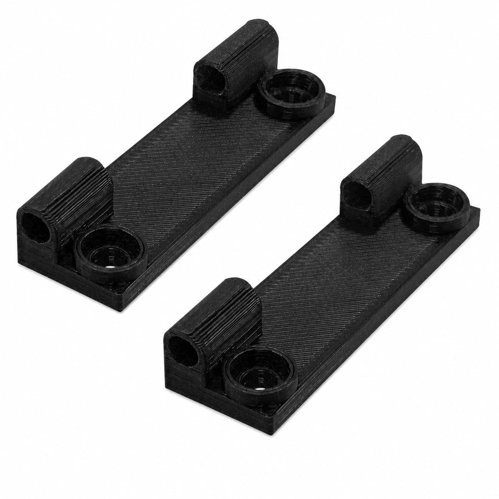 SplashNColor Lower Bottom Latch Hinge Replacement Part Compatible with Milwaukee 0880-20 M18 Vacuum, Black