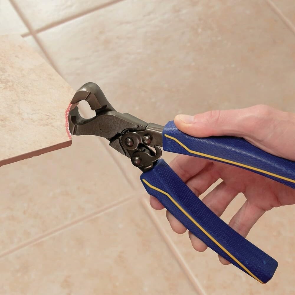 9 in. Compound Tile Nipper with Tungsten Carbide Tips for All Tile Types up to 1/4 in. Thick