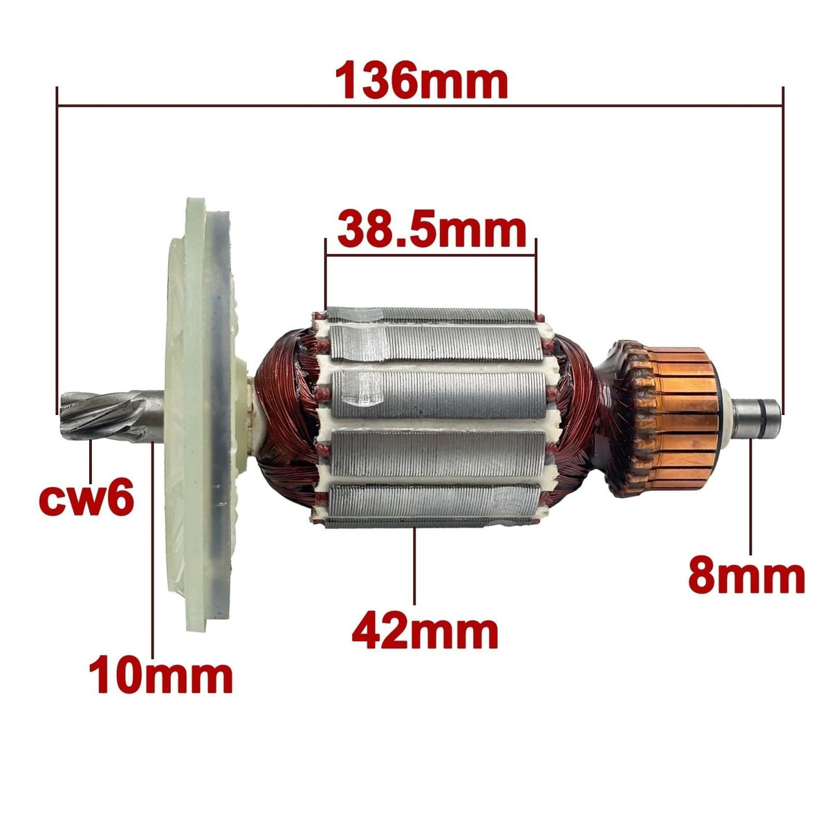 AC 220V-240V Armature Rotor Replacement Spare Parts For Hilti TE25 TE-25 TE 25 Rotary Hammer Drill Breaker Repair