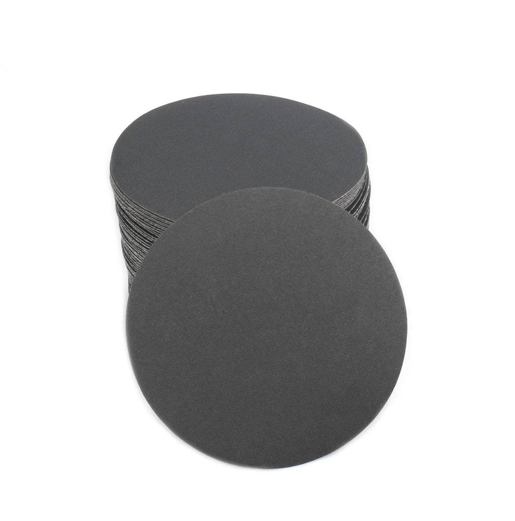 Tueascallk 50Pcs 5 Inch 400 Grit Non-Porous Wet and Dry Hook and Loop Sanding Discs for Random Orbital Sander and Electric Sander Sandpaper