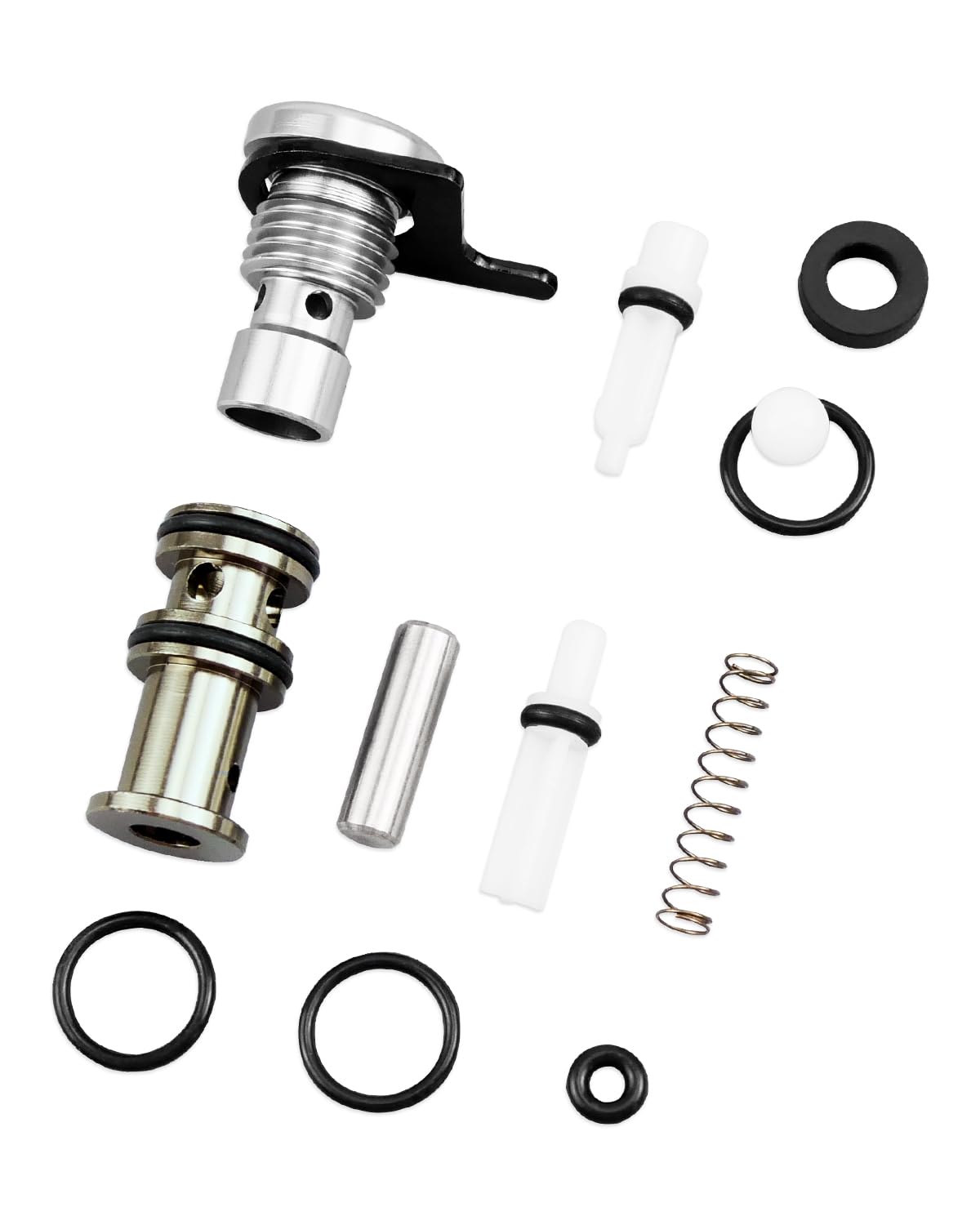 Nahntaipy SP-P1 SP-P2 Plunger Valve and Trigger Valve Assembly Replacement, Fit for Hitachi NR83A NR83A2 NR83A2(S) NR83A3 Frame Nailer Parts 877-337 875-638