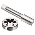 Workkyma 15/16"x18 UNS Tap and Die Set, M2 HSS Right Hand Threading Tool