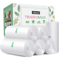 Clear Trash Bags 6 Gallon 220 Count Kitchen Garbage Bags Unscented