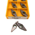 Indexable Lathe Carbide Insert VCMT160404 VCMT160408 Internal Turning Tools Carbide Insert Lathe Tool Turning Insert(VCMT160408 15TF)
