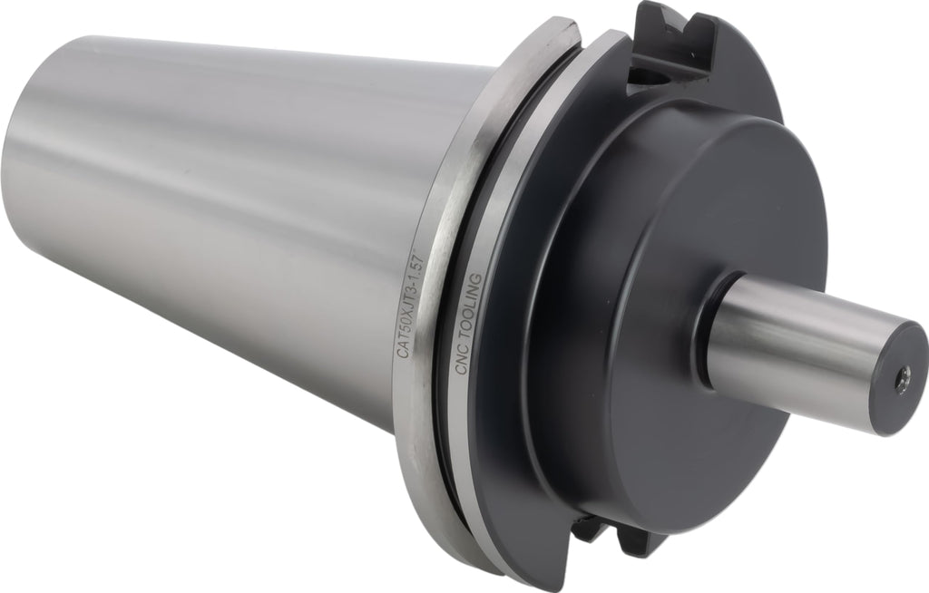 CME CAT 50 Taper to Jacobs Taper 3 Drill Chuck Arbor, 1-9/16" Projection