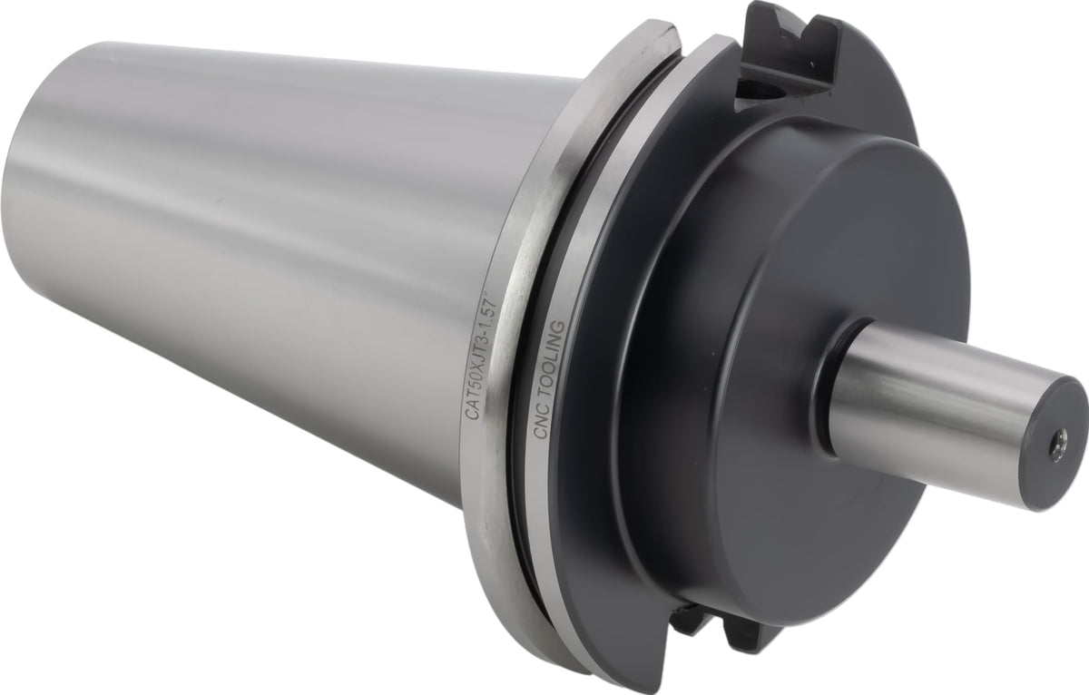 CME CAT 50 Taper to Jacobs Taper 3 Drill Chuck Arbor, 1-9/16" Projection